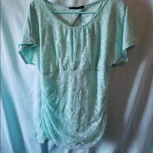 Turquoise blouse